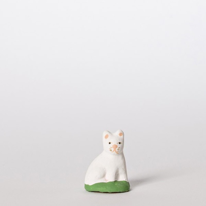 Santon le chat blanc